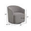 Fauteuil d'appoint pivotant-113286088