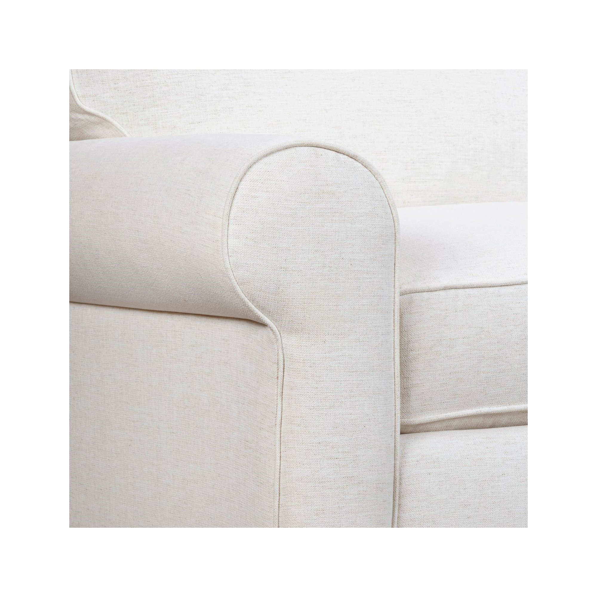 Porter Upholstered U-Sectional, Right Hand Facing, Nomad Snow Crypton® Chenille