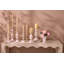 Rosy Check Large Pillar Candlestick