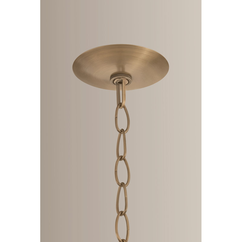 Petal Pendant by Lauren Liess x Troy, 19.5" H x 6" W x 0.75" D, 25W