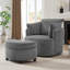 Chaise pivotante à 360 ° avec repose-pieds-1795087431