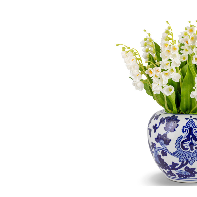Isabeau RealTouch Muguet Toile Arrangement