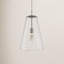 Luminaire suspendu conique à 1 lumière Evanne-48822265