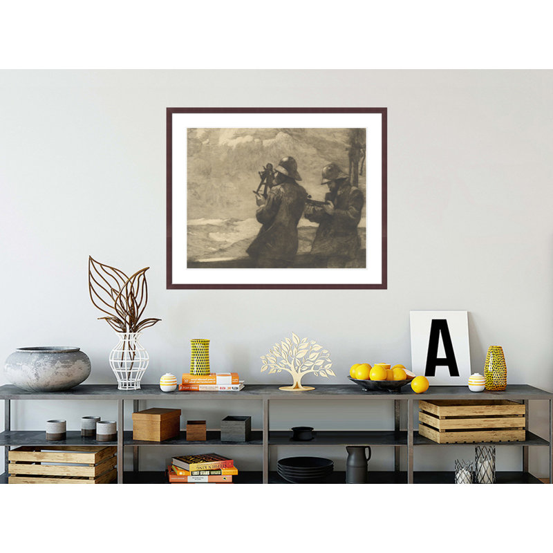 «Eight Bells» par Winslow Homer, impression giclée sur cadre, H 33,5 po x l 40,69 po