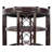 Ambrielle Rattan/Wicker Bar Cart-1831376356