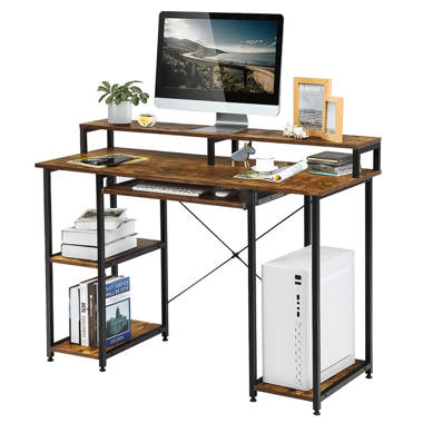 Home Office Desk with Hutch 14AZAA