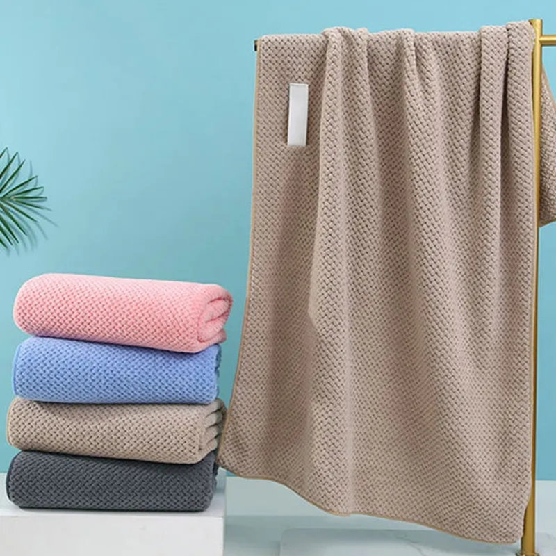 Hair Towel Wrap Super Absorbent Fast Drying, Gray