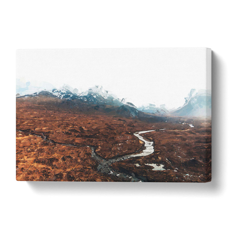 View Of The Isle Of Skye In Scotland - Wrapped Canvas Print, 50 cm H x 76 cm W