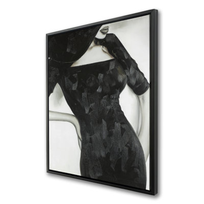 Beautiful Classic Woman - Toile encadrée pour la décoration intérieure
