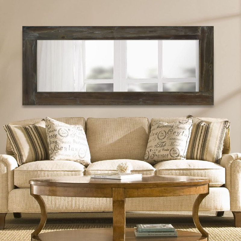 Adhvaith Wood Wall Mirror
