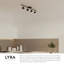 Lyra 30.5" 4 -Light Track Kit-64113016