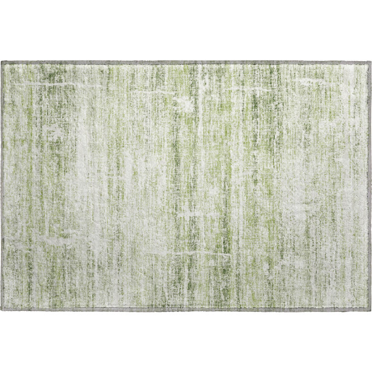 Premium Machine Washable Gerardo Aloe Rug