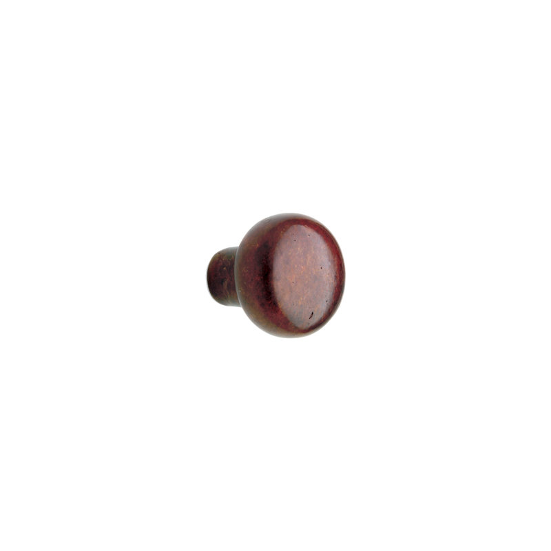Bronze Mushroom Knob, Silicon Bronze Dark