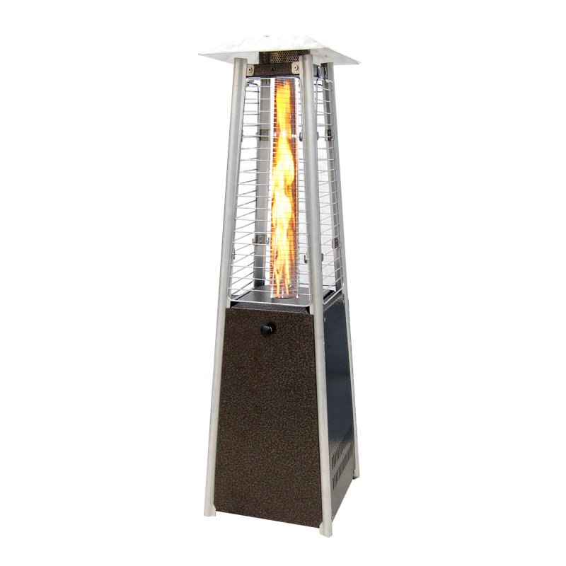 11000 Propane Tabletop Patio Heater, Golden Hammered