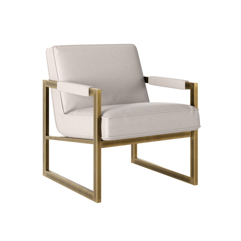 Hering Upholstered Club Chair, Grey