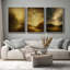 Art mural encadré, rétro, antique et classique pour chambre à coucher - 16 po x 24 po-335482547-335482545