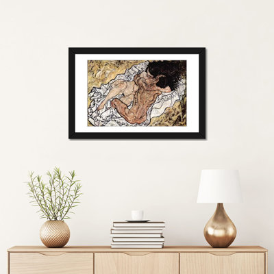 Reproduction d’art sur toile tendue, "the egoned (the aime)" par shiele