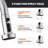 High-Arc Pull-Down Sprayer Kitchen Faucet With Built-In Glass Rinser-129258037