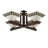 Ticey Glass Semi Flush Mount