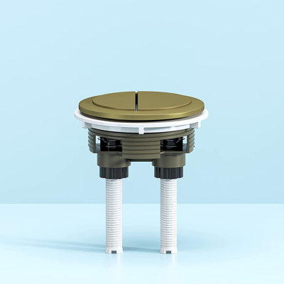 Toilet Golden Button For HWMT-8733S/T0338W/MT001