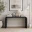 Console, table d'entrée de 59 po, table de style cascade courbée-1894655243