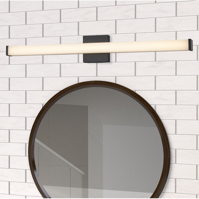 Éclairage pour meuble-lavabo 36 po Asela, Noir
