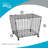 Sports Ball Storage Cart with Wheels - Ball Organizer for Garage, Gym, or Outdoor Use - Metal Garage Sports Organizer for Basketballs, Footballs, Soccer, and Volleyball (Black)