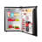 18in Stainless Compact Mini Refrigerator 2.6cf Reversible Door 115V