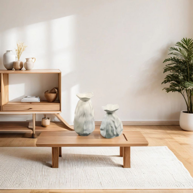 Ensemble de 2 vases en céramique