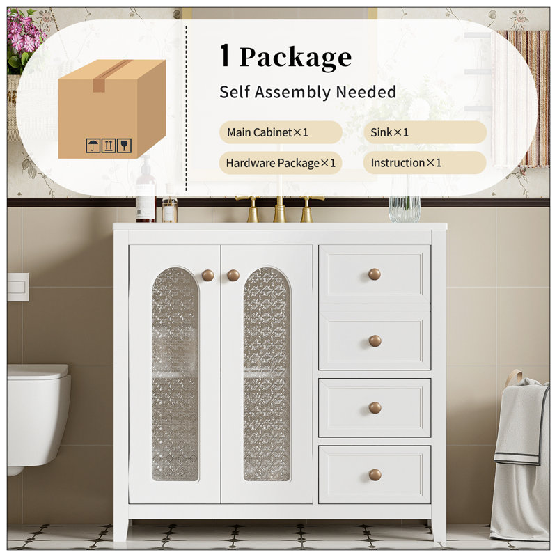 Meuble-lavabo pour salle de bain