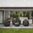Giany Fully Assembled Altuminum Frame 4 - Person PVC-coated polyester Rope Outdoor Seating Group with Cushions-1707526154-1706253906