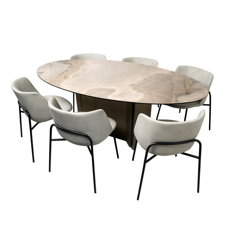 Caitlain 6 - Person Dining Set