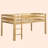 Loft Bed Low Loft Beds with Ladder-1607448496
