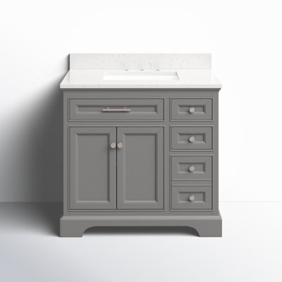 Currahee 36" Single Bathroom Vanity Set