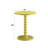 Acton Yellow Finish Accent Table