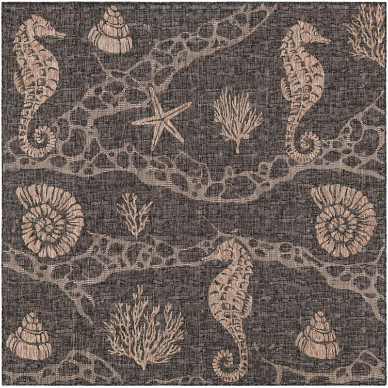 Tapis contemporain Contemporary Aycan, Carré 7 pi 10 po