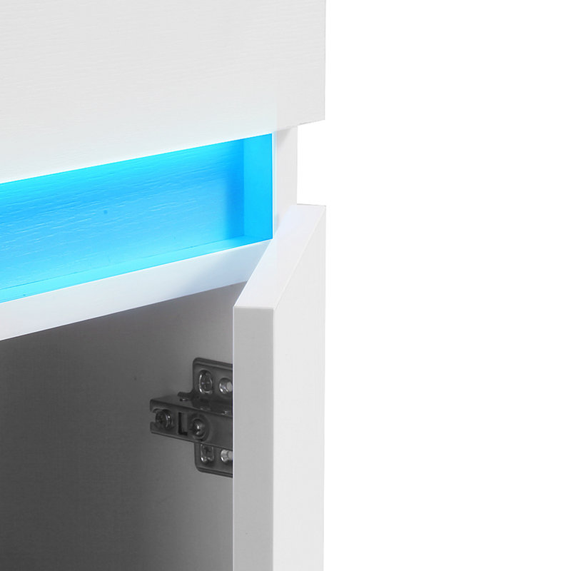 Meuble-lavabo simple 16,09 po avec comptoir en céramique Lakela