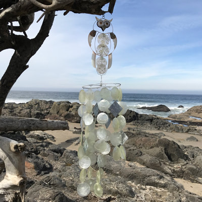Carillon Owl Capiz Breeze