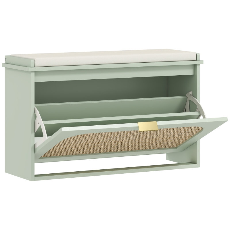 8 Pair Shoe Storage Bench