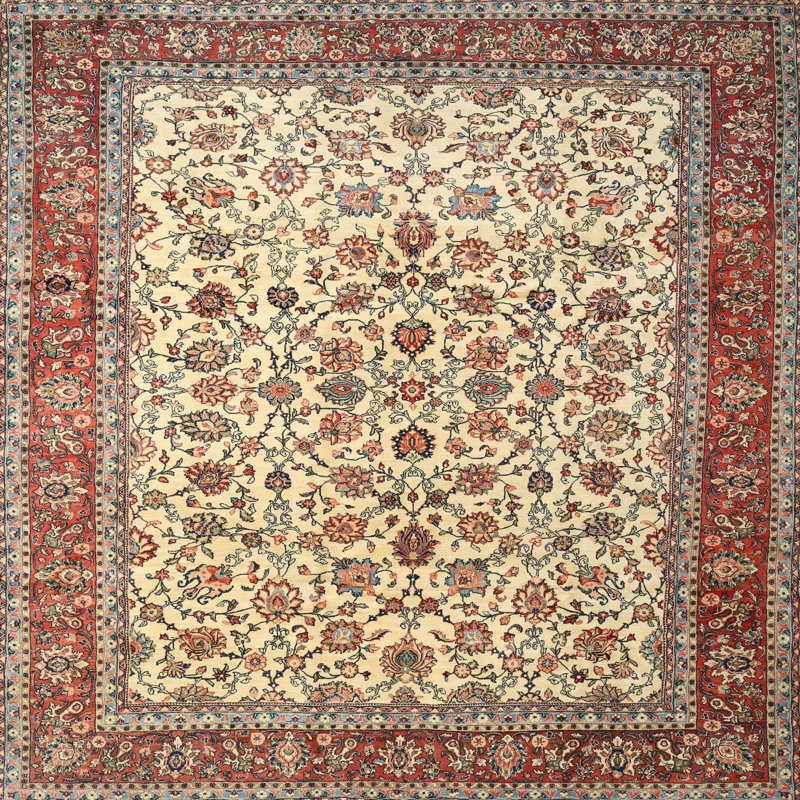 Lexi-Mai Oriental Indoor Rug, Round 8'