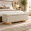 Banc de rangement avec plateau relevable Modern