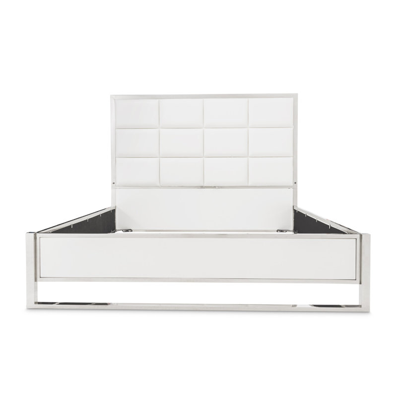 State St. Queen 65.5" Tufted Low Profile Panel Bed, California King