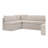 Gusella Slipcover Dining Banquette Beige 121In-127271396-127271402