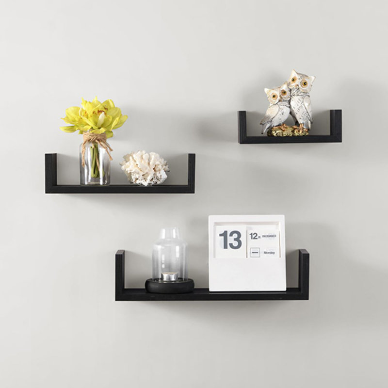 Ayveon 3 Piece Floating Shelf