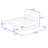 Sinem Platform Bed with Trundle and Storage Headboard-691033810-691033809