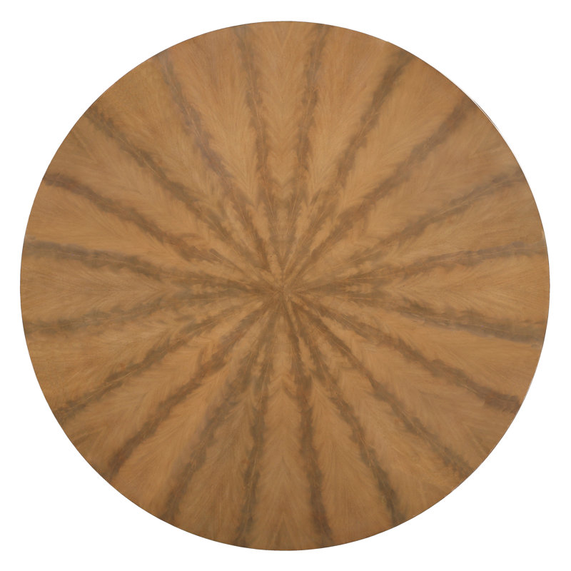 Rendition Round Mahogany Dining Table, Havana