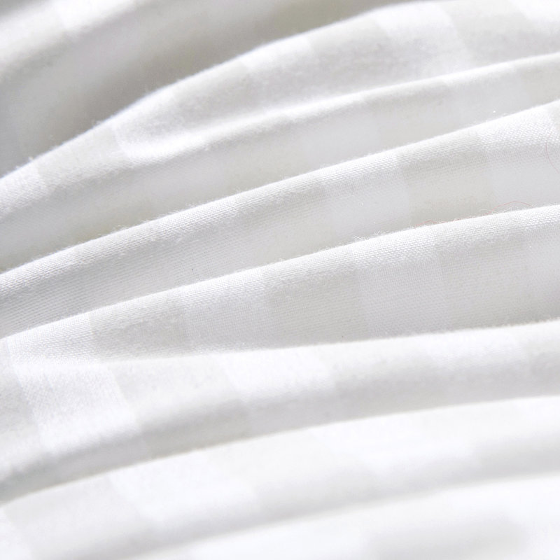 Polyester Striped Support Pillow, Très grand lit