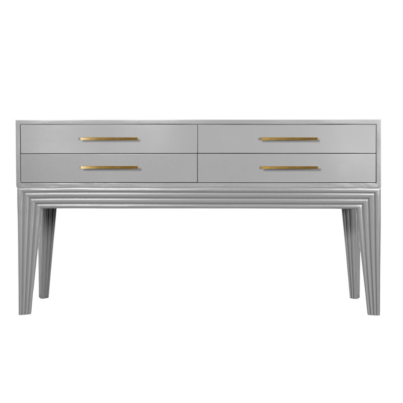 Barcelona Console Table, Light Gray