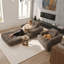 Canapé-lit futon convertible 35,43 po-3535729