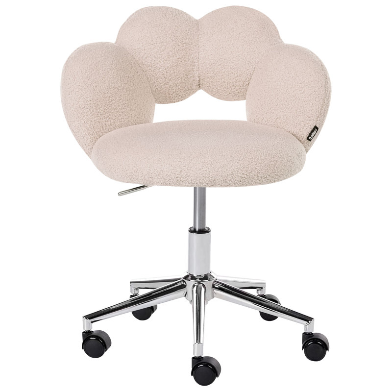 Polyester Office Chair, Beige